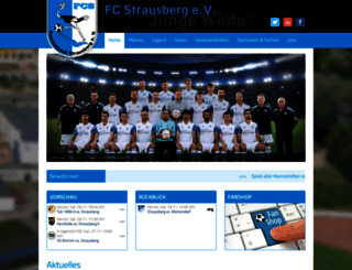 fc-strausberg.de screenshot