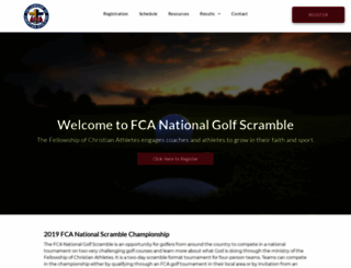 fcagolfscramble.com screenshot