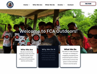 fcaoutdoors.org screenshot