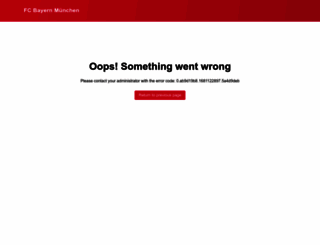 fcbayern-frauenfussball.de screenshot