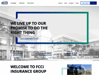fcci-group.com screenshot