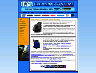 fccleaningsystems.co.uk screenshot