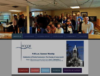 fccoe.org screenshot