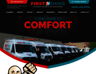 fccomfort.com screenshot