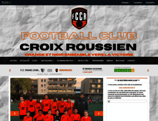 fccr.footeo.com screenshot