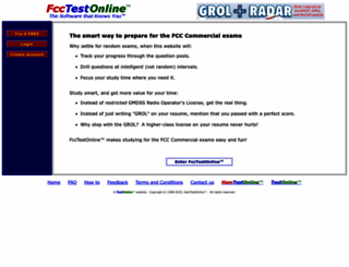 fccradioexam.com screenshot