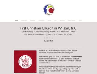 fccwilson.org screenshot