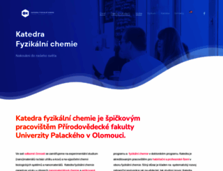 fch.upol.cz screenshot