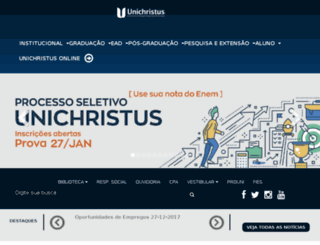 fchristus.com.br screenshot