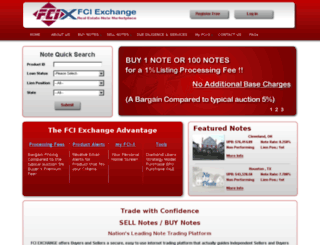 fciexchange.com screenshot