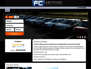 fcmotors-ni.co.uk screenshot