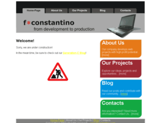fconstantino.com screenshot