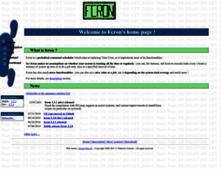 fcron.free.fr screenshot