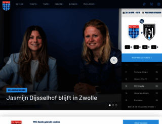 fczwolle.nl screenshot