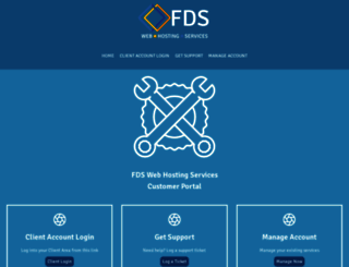 fdshosting.co.uk screenshot