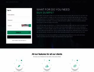 fe-shop.ru screenshot