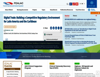fealac.org screenshot