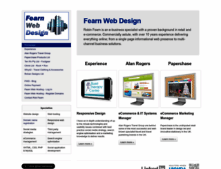 fearnwebdesign.com screenshot