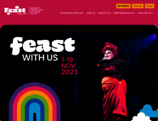 feast.org.au screenshot