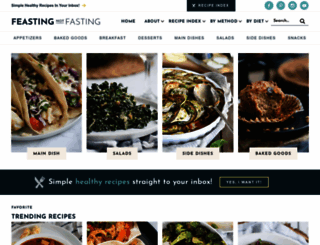 feastingnotfasting.com screenshot