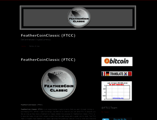 feathercoinclassic.wordpress.com screenshot