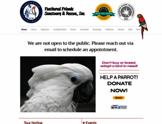 feathered-friends.com screenshot