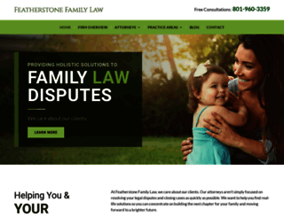 featherstonefamilylaw.com screenshot