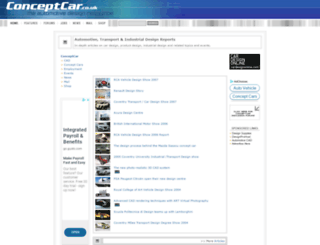 features.conceptcar.co.uk screenshot