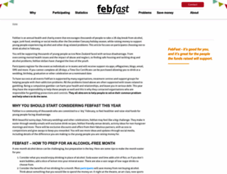 febfast.org.nz screenshot