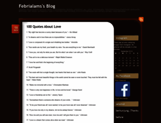 febrialams.wordpress.com screenshot