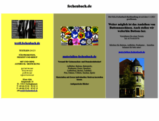 fechenbach.de screenshot