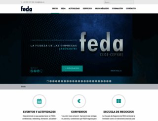 feda.es screenshot