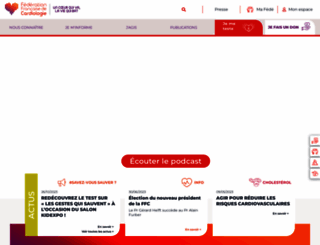 fedecardio.org screenshot