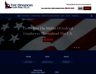 fedemploymentlaw.com screenshot