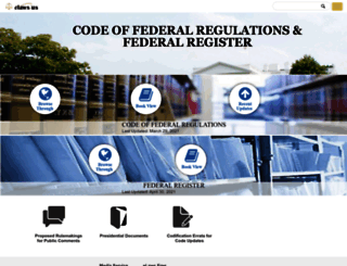 federal.eregulations.us screenshot