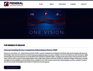 federaladvisorypartners.com screenshot
