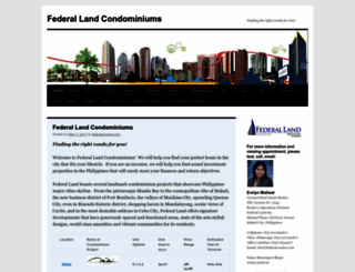 federalcondos.com screenshot