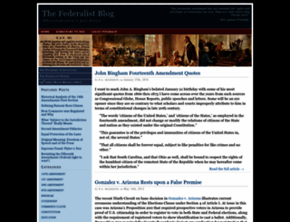 federalistblog.us screenshot