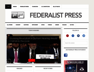 federalistpress.com screenshot