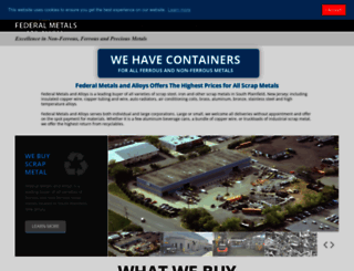 federalmetalsandalloys.com screenshot