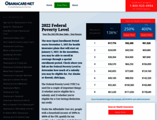 federalpovertylevel.com screenshot