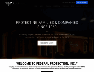 federalprotection.com screenshot