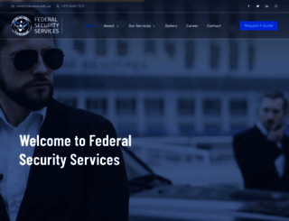 federalsecurity.ae screenshot