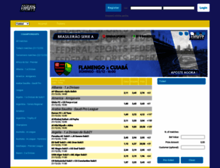 federalsports.com.br screenshot