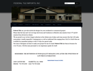 federaltile.com screenshot