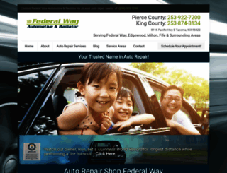 federalwayautomotive.com screenshot