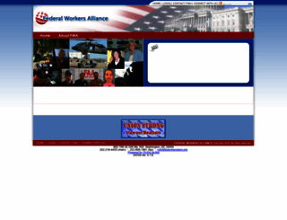 federalworkers.org screenshot
