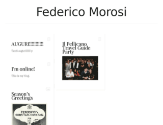 federicomorosi.com screenshot