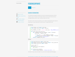federicoponte.wordpress.com screenshot
