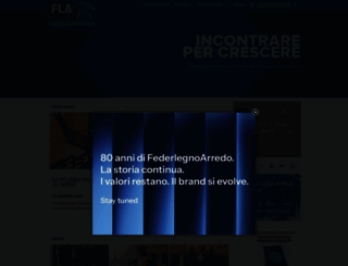 federlegnoarredo.it screenshot